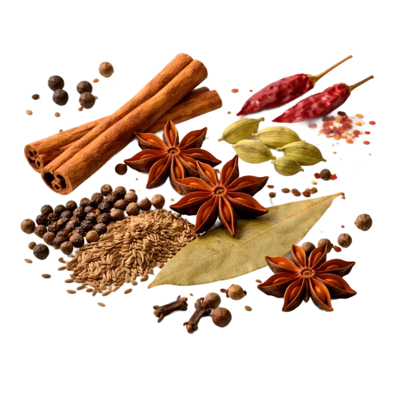 Aromatic biryani spices
