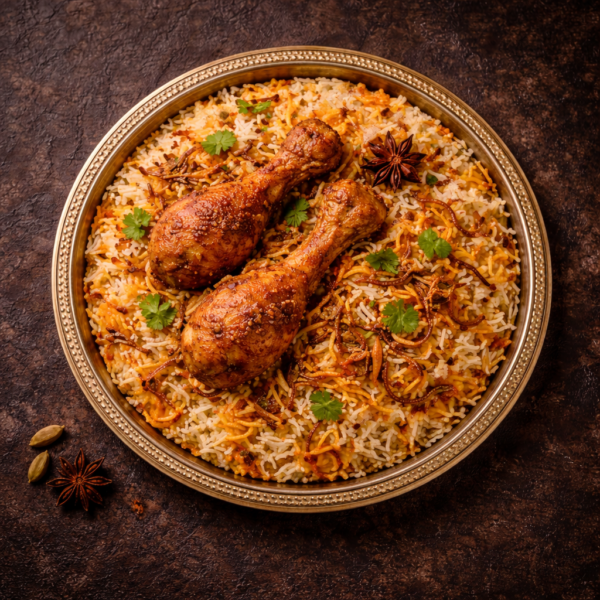 Hyderabadi Chicken Biryani