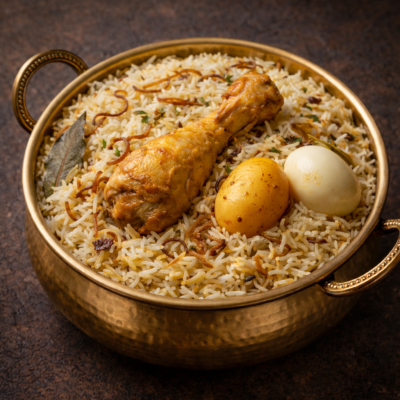 Kolkata Chicken Biryani