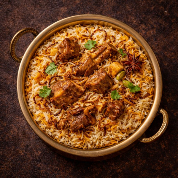 Mutton Dum Biryani