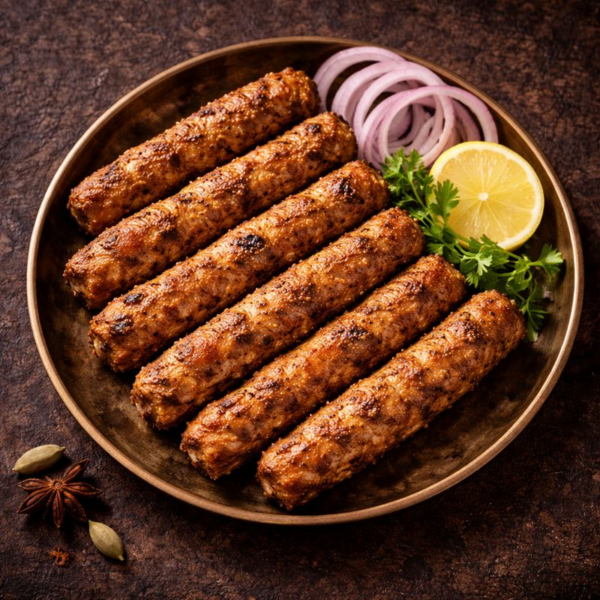 Mutton Seekh Kebab