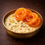 Rabri with Jalebi
